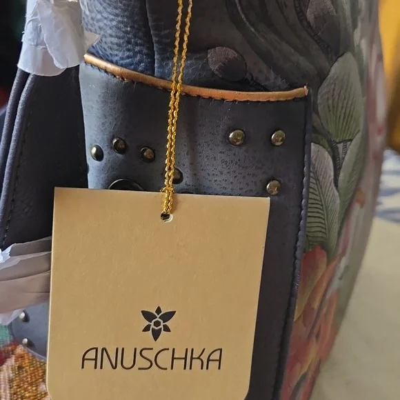 Floral Flamingo Print Women's Bag..ANUSHKA AWESOME NWT AND STUFFNG - Picture 4 of 12